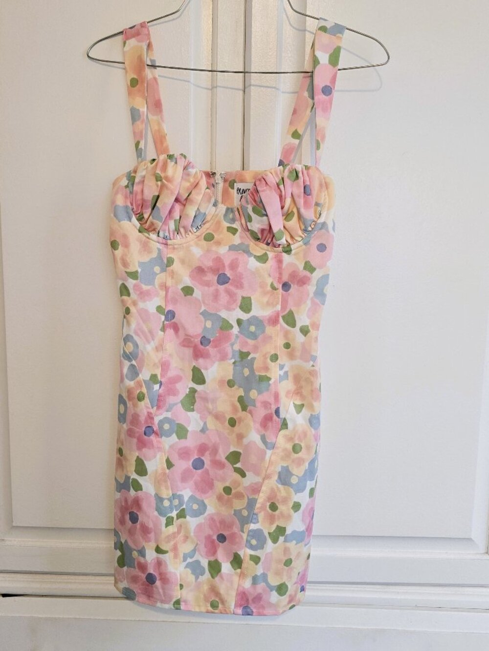 NWOT Princess Polly Floral Mini Dress, Size 2